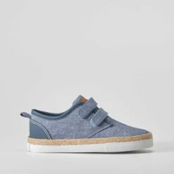 Discount Zapatilla lona blucher azul Zapatillas Lona