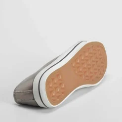 Zapatilla lona plata Mujer Zapatillas Lona