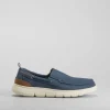 Clearance Zapatilla lona slip on azul marino Hombre Zapatillas Lona