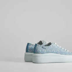 Online Zapatilla lona tejido plataforma Mujer Zapatillas Lona