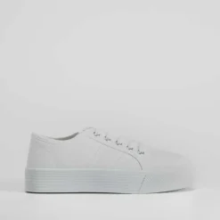 Online Zapatilla plataforma básica Mujer Zapatillas Lona