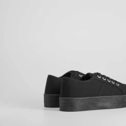 Online Zapatilla plataforma básica Mujer Zapatillas Lona