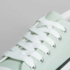 Outlet Zapatilla puntera lona Mujer Zapatillas Lona