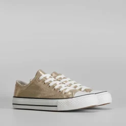 Zapatilla puntera lona Mujer Zapatillas Lona