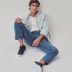 Online Zapatilla skate básica negra de Hombre Sneakers|Básicos X Menos