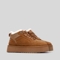 Sale Zapato australiano camel Mujer Botines Planos