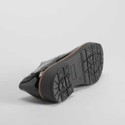 Clearance Zapato blucher charol negro PICCOLA PIU Mujer Bluchers