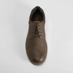 Clearance Zapato blucher cuña dentada marrón Hombre Zapatos Casual