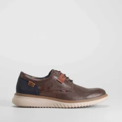 Sale Zapato blucher marrón Hombre Zapatos Casual