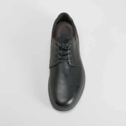 Outlet Zapato blucher negro Hombre Zapatos Confort|Zapatos Casual