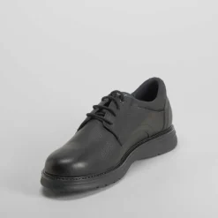 Hot Zapato blucher piel negro Hombre Zapatos Confort|Zapatos Casual