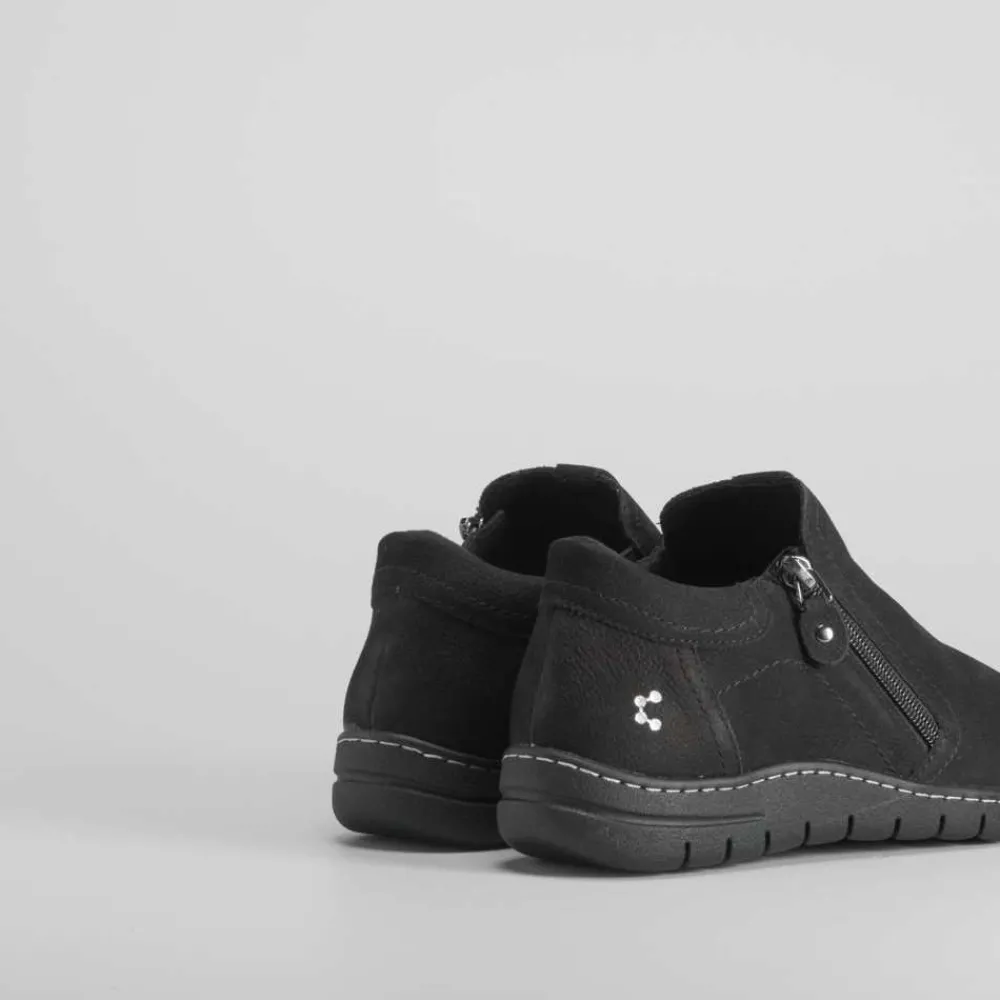 zapato_cerrado_de_piel_co_SKUoYbKsoVivb_2.webp New Zapato cerrado de piel con cremallera Mujer Zapatos Confort|Zapatos Planos