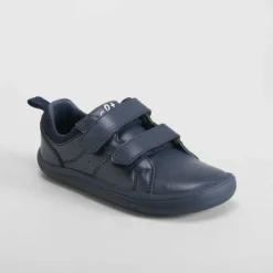 Hot Zapato colegial barefoot piel azul Zapatos