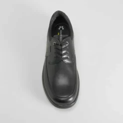 Clearance Zapato cordón piel negro Hombre Zapatos Confort|Zapatos Casual