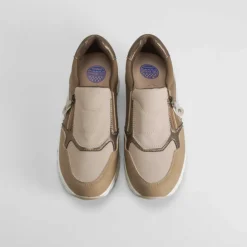 Clearance Zapato cremallera marrón Mujer Zapatos Confort|Zapatos Planos