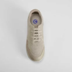 Sale Zapato cuña elástico beige Mujer Zapatos Confort|Zapatos Planos