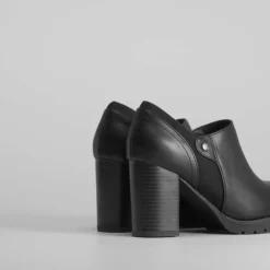 New Zapato inglés tacón PICCOLA PIU Mujer Zapatos Tacón