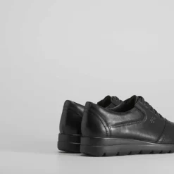 Hot Zapato piel cordones elásticos Mujer Zapatos Confort|Zapatos Planos