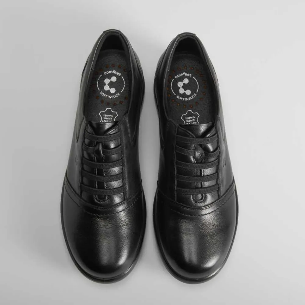 zapato_piel_cordones_elst_SKUya3rUEIPfM_3.webp Hot Zapato piel cordones elásticos Mujer Zapatos Confort|Zapatos Planos