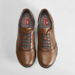 Clearance Zapato plano elásticos de piel Mujer Sneakers|Zapatos Confort