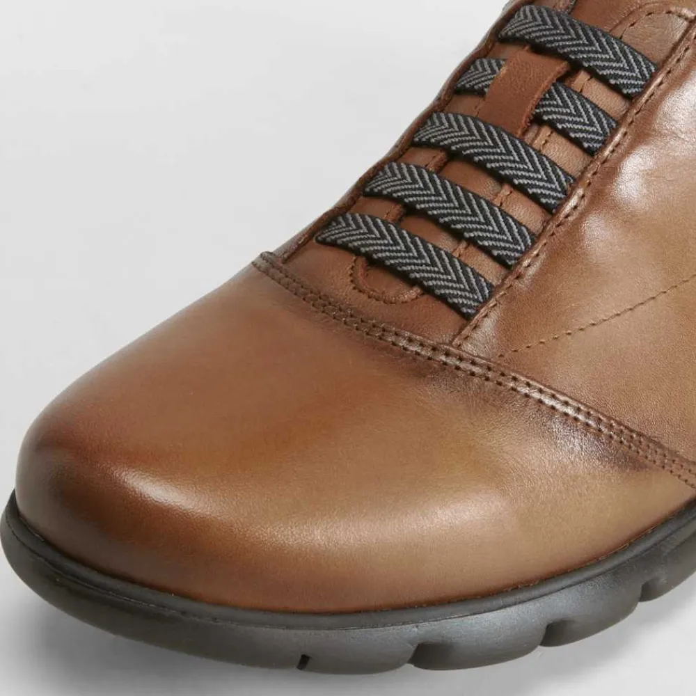 zapato_plano_elsticos_de__SKUlNQJg6WZ6f_4.webp Clearance Zapato plano elásticos de piel Mujer Sneakers|Zapatos Confort