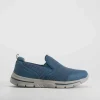 Online Zapato slip on knit helium azul marino Hombre Slip On|Zapatos Confort