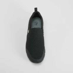Hot Zapato slip on knit helium negra Hombre Slip On|Zapatos Confort