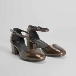 Sale Zapato tacón marón Mujer Zapatos Confort|Zapatos Tacón