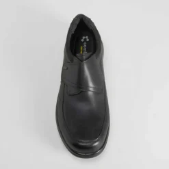 Discount Zapato velcro piel negro Hombre Zapatos Confort|Zapatos Casual