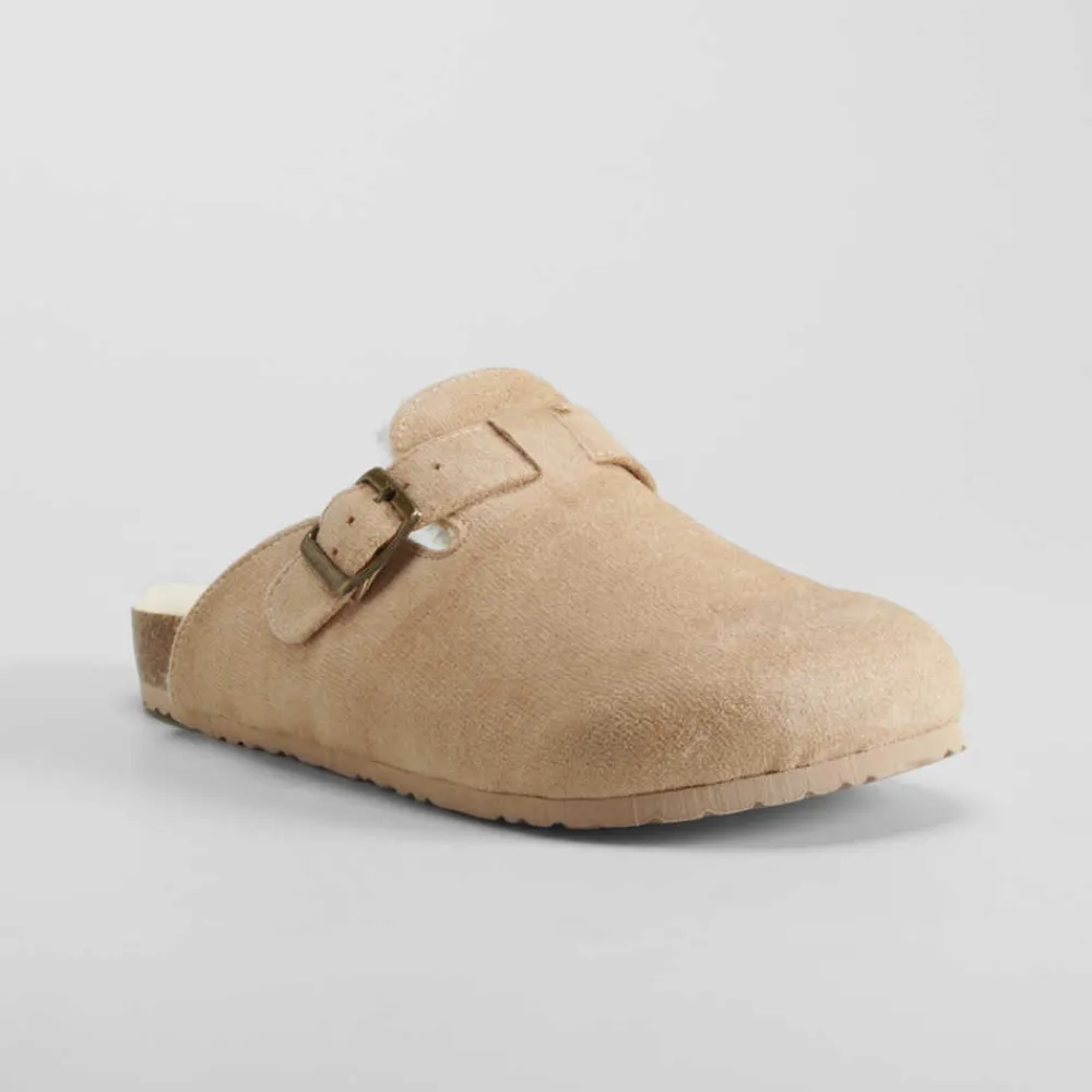 zueco_anatmico_beige_xti_SKUV59vfBlBki_2.webp Clearance Zueco anatómico beige Mujer Zapatos Planos