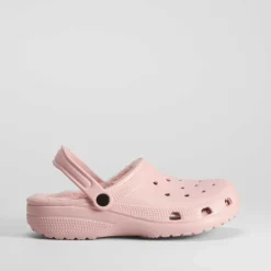Sale Zueco cálido rosa Mujer Zapatillas Casa