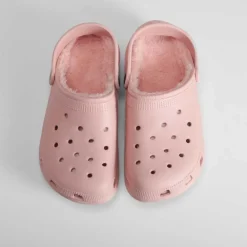 Sale Zueco cálido rosa Mujer Zapatillas Casa