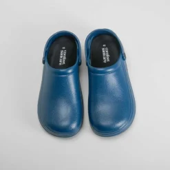 Hot Zueco de trabajo azul Hombre Zapatos Profesionales