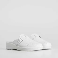 Sale Zueco trabajo perforados Mujer Zapatos Profesionales